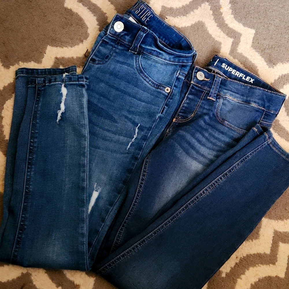 2 pairs Girls sz. 10 Jeggings